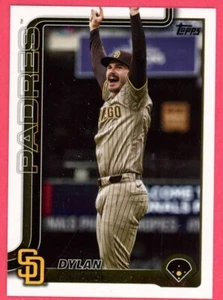 (15) DYLAN CEASE SAN DIEGO PADRES 2025 TOPPS SERIES 1 LOT #58 - Picture 1 of 1