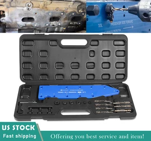72610 Exhaust Manifold Drill Template Tools Kit Fits Ford 3.5L EcoBoost Motors - Imagen 1 de 12