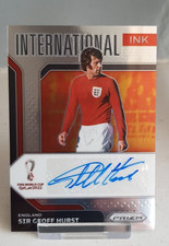 ⚽PANINI PRIZM WORLD CUP 2022~SIR GEOFF HURST AUTO AUTOGRAPH CARD #I-GHU ENGLAND
