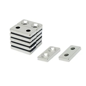 Neodym N42 Senkmagnete - 20 mm Durchmesser x 10 mm x 3 mm dick - 4,2 kg Zug - Bild 1 von 7