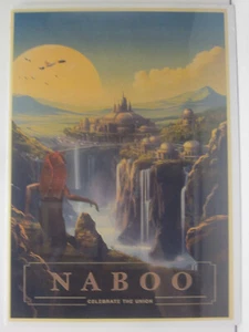 Star Wars  Naboo Shrink Wrapped Print 11.5" x 16.5. - Picture 1 of 1