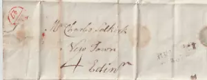 1789 BERWICK RARO 1° TIPO CRUSCOTTO CHILOMETRAGGIO SU ENTRAMBI I LATI GEORGE HALL A CHAS SELKIRK - Foto 1 di 3