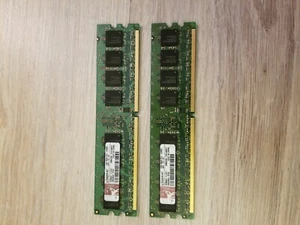 2 - 1GB RAM Memory Kingston 2Rx8 PC2 - 4200U - Picture 1 of 2