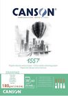 Canson 1557 - A3 pad Including 30 Sheets of 180gsm White Cartridge Drawing Pape