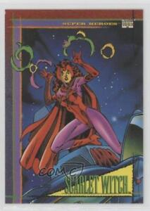 1993 SkyBox Marvel Universe Series IV Scarlet Witch #64 01ba