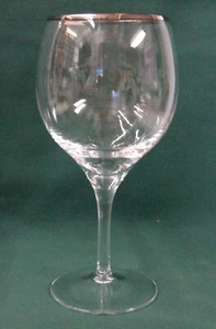 Lenox WEATHERLY Platninum Water Goblets SET FOUR More Items Here MINT IN BOX fla - Picture 1 of 1