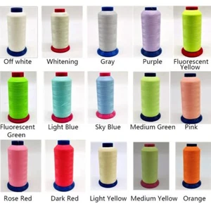 1000/3000 Yards Sewing Thread Machine Spool Luminous Glow Embroidery DIY - Picture 1 of 19