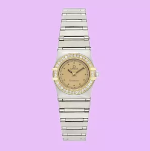 Mujer ' OMEGA Constellation Acero Inoxidable Reloj W/ Diamantes Ref.795.1080 - Imagen 1 de 9