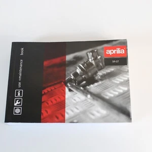 Genuine 2021 APRILIA SR-GT 125, UK IT FR DE ES NL PT EL Owners Manual 2Q000500QK - Picture 1 of 17