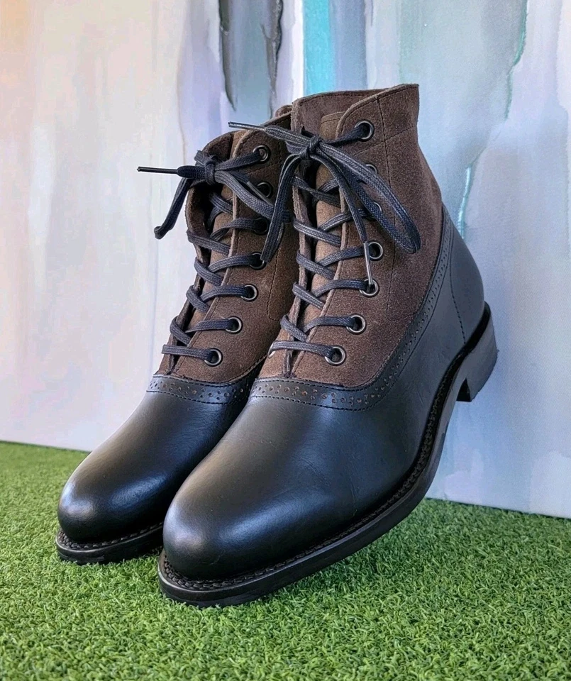 WOLVERINE Marcelle Boots ~ 1000 Mile Collection ~ Two Tone Leather/suede ~ 7.5B - Image 1 of 4