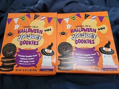 TWO Boxes Trader Joe's Halloween Joe-Joe's Cookies - Image 1 of 3