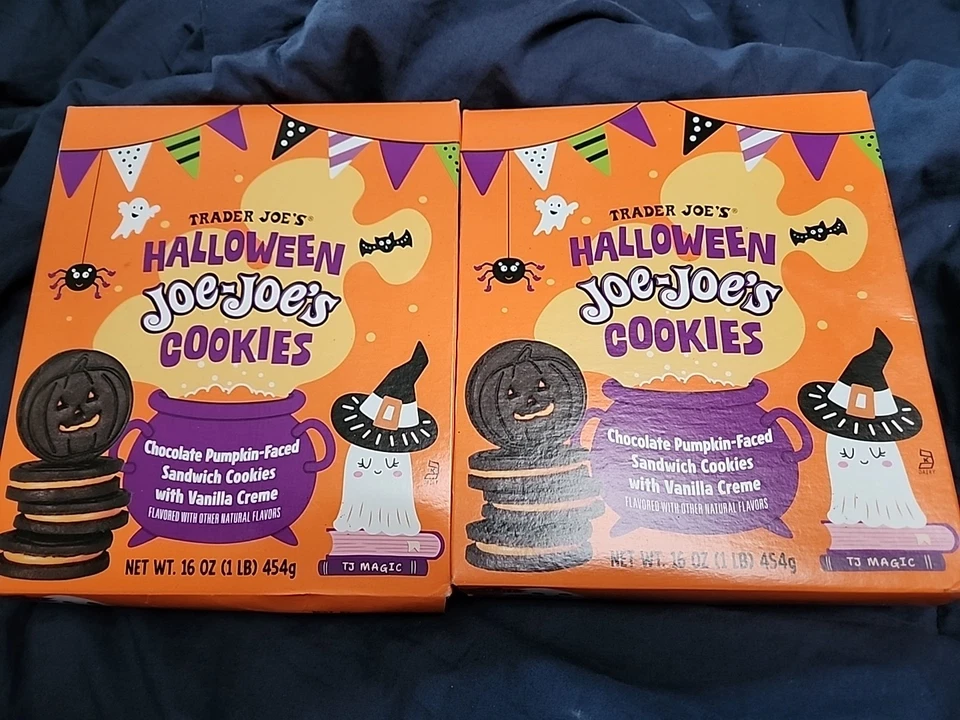 TWO Boxes Trader Joe's Halloween Joe-Joe's Cookies - Image 1 of 3