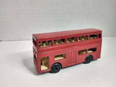 Lesney Matchbox Superfast “The Londoner” No. 17 1972 Red Made In United Kingdom - Image 1 of 4