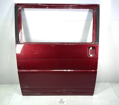 ✅ 99-03 OEM Volkswagen Eurovan GLS trasero derecho pasajero puerta corredera carcasa roja* Foto 1 de 4