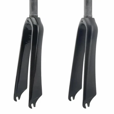  Kids BMX Road MTB Front Fork V Brake Carbon Rigid Forks Fit for Wheel 14-22Inch - Image 1 of 4