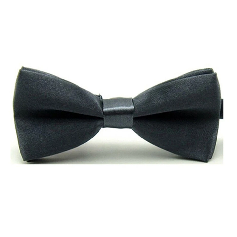 10 PIEZAS Pajarita de Satén Pre Atada para Bebé Niño Boda Fiesta Esmoquin Pajarita Corbata Foto 1 de 1