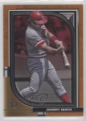 2021 Topps Museum Collection Copper Johnny Bench #62 HOF - Image 1 of 2