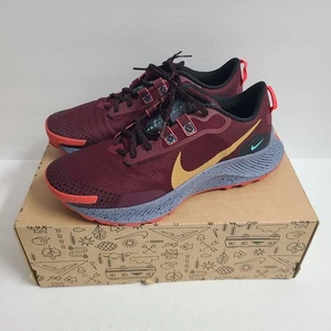 Nike Pegasus Trail 3 Hiking Running Shoes DA8697-600 Size 10 Dark Beetroot - Picture 1 of 10