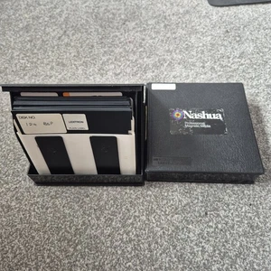 20x Nashua 5.25” Single Sided Double Density 40 Track Floppy Disks inc Hard Case - Afbeelding 1 van 3
