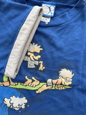 Vintage Ocean Pacific Shirt Youth L/XL Cropped Beach Surf Tropical USA - Image 1 of 4