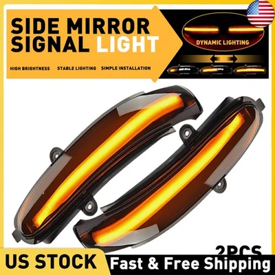 Luces LED secuenciales de espejo retrovisor lateral para Mercedes Benz C W203 2000-2007 Foto 1 de 4