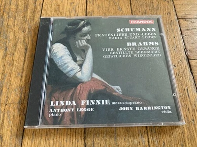 Schumann: Frauenliebe Und Leben/ Brahms: Song Cycles / Finnie / Legge (CD, 1991) - Image 1 of 3
