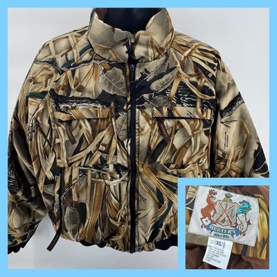 Chaqueta de Caza Herters Camuflaje XL Bolsillos con Cremallera Completa Resistente al Agua Foto 1 de 4