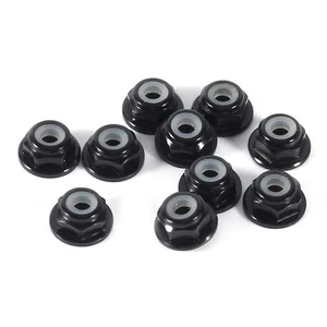 10 piezas M2 Nylon Inserto Autobloqueante Aluminio Tuercas Hexagonales Tuerca de Bloqueo Negro Accesorio EE. UU. - Imagen 1 de 1