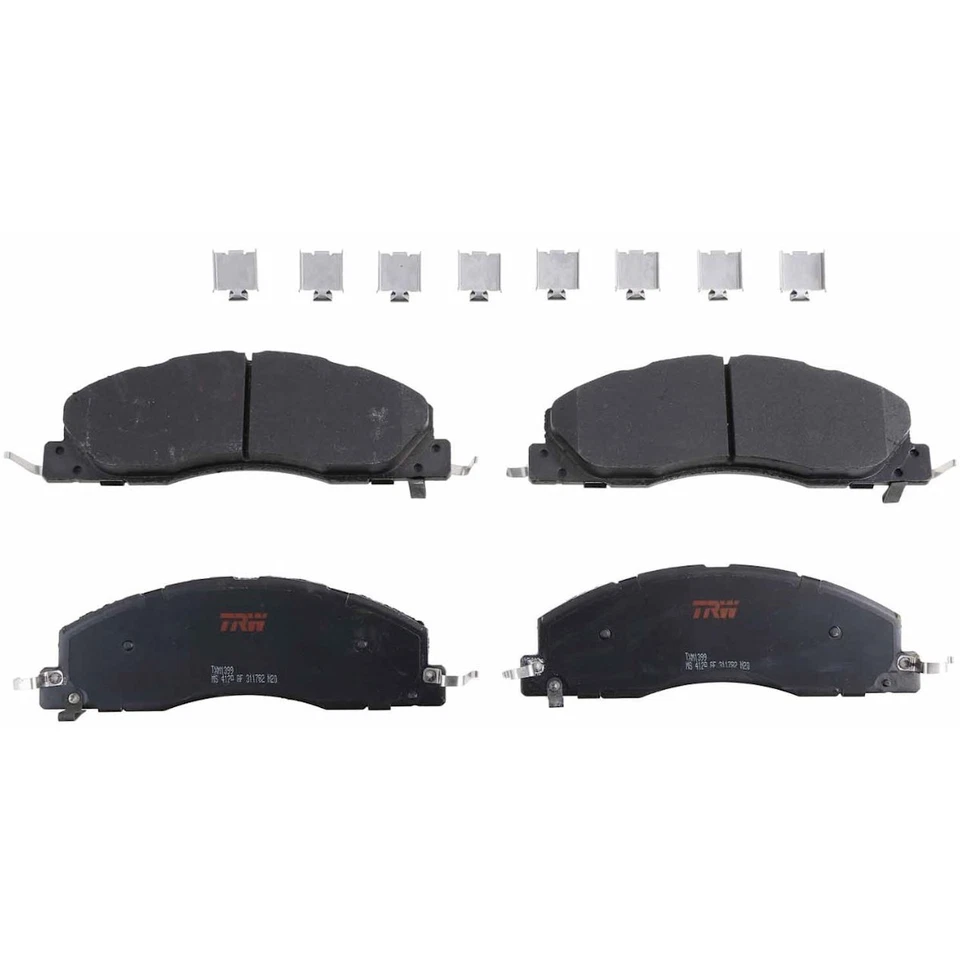 Conjunto de 2 rodas TXM1399 TRW conjunto de pastilhas de freio dianteiro para caminhão Ram 2500 3500 1500 Dodge - Imagem 1 de 1