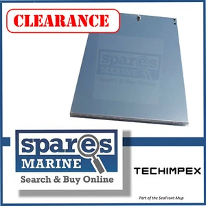 Techimpex Seitenteil (1) 34 cm x 44,5 cm Edelstahl - TPX-PANEL-02 - Bild 1 von 1