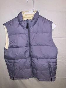 Lila markenlose Damen-Pufferweste - Bild 1 von 7