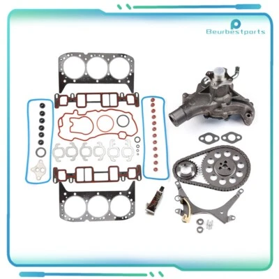 For GMC Jimmy Diamond 2000-2001 4.3L Head Gasket Set Timing Chain Kit Water Pump - Image 1 of 4