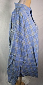 Burberry London Label Mens Shirt Size XXL Long Sleeve Button Down Shirt Plaid - Picture 1 of 8
