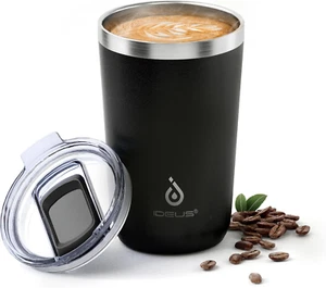 20 Oz Tumbler, Travel Coffee Mug with Splash Proof Sliding Lid, Double Wall Stai - Picture 1 of 9