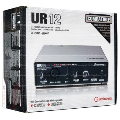 Steinberg Yamaha UR12 2x2 Compact USB 2.0 Audio Interface - Image 1 of 4