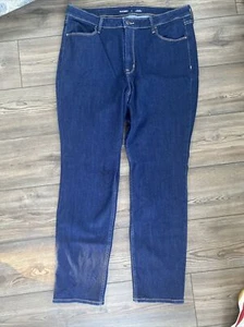 Old Navy High-Rise Straight Jeans Size 16 - Picture 1 of 4