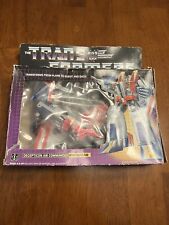 StarScream Vintages 1984 Hasbro W  Box Transformers G1 100  Complete Nice