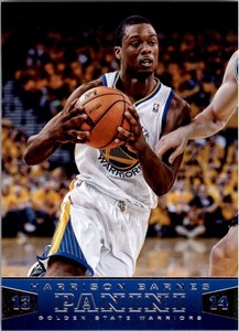 2013-14 Panini Golden State Warriors Basketball Card #52 Harrison Barnes