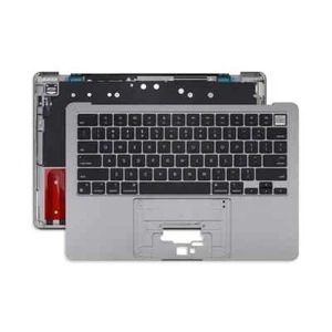 2024 grigio A3113 bauletto superiore poggiapolsi US per Macbook Air 13" tastiera Retina M3 - Foto 1 di 1