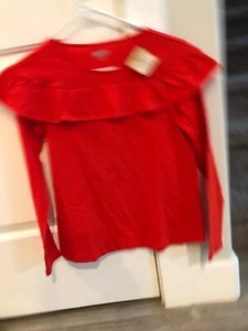 Crazy 8 Ruffle Girls Top Size Xl (14) - Picture 1 of 1