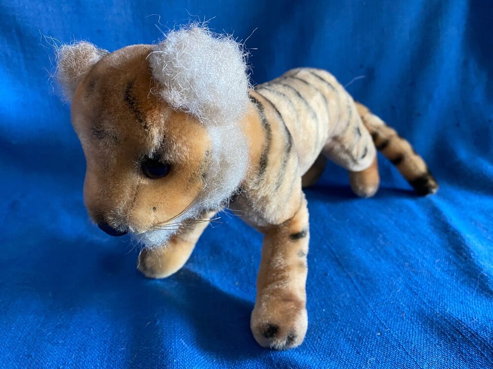 1969 Kamar Plush Bengal Tiger Cub #3752 Stuffed Toy Animal Kit EXC Kitten Cat
