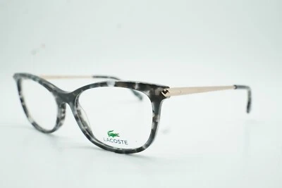 LACOSTE L2863 215 GRAY AND BLACK AUTHENTIC DESIGNER EYEGLASSES 53-16 140 - Image 1 of 4