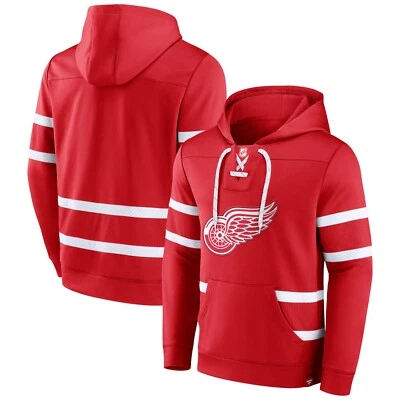 FANATICS NHL Detroit Red Wings Hoody Iconic Exclusive Kaputzenpullover hooded Sweater