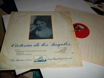 HMV ALP 1284 SOPRANO Recital Operatic Arias VICTORIA DE LOS ANGELE excellent lp - Imagem 1 de 2