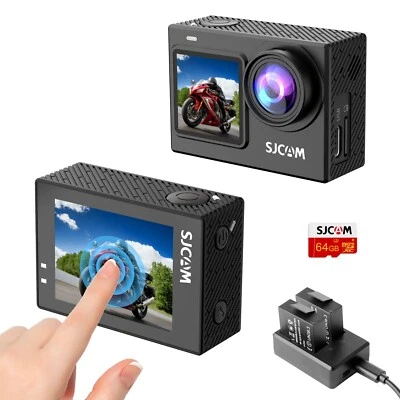 SJCAM 4K 60FPS Action Camera Dual Screen 24MP 6-Axis Stabilization TouchScreen - Bild 1 von 4