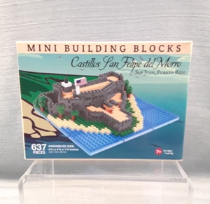 National Parks Mini Building Blocks Set - Castillos San Felipe del Morrow - NEW - Picture 1 of 5