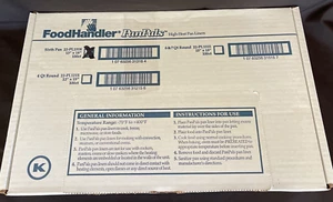 FoodHandler PanPals High Heat Disposable Pan Liners 13” x 18" 100 Count - Picture 1 of 4