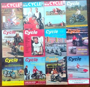 12 x Cycle Magazines Jan-Dec 1964 - Picture 1 of 1