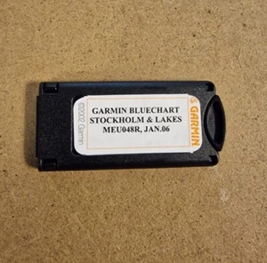 Garmin BlueChart Data Card - MEU048R Stockholm Malaren Vanern Vattern GPSMAP - Picture 1 of 2
