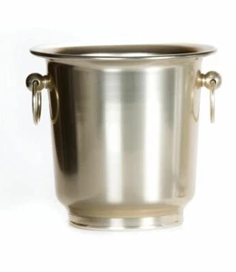 Cubeta De Champagne De Aluminio Oxidado Dorado Para Una Botella - Imagen 1 de 1